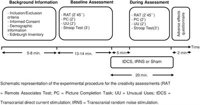 Comparing transcranial direct current stimulation and transcranial random noise stimulation over left dorsolateral prefrontal cortex and left inferior frontal gyrus: Effects on divergent and convergent thinking